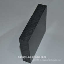 Черный Твердый лист PVC пластмассы / гладильная доска